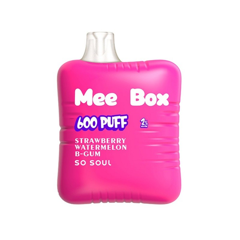 Strawberry Watermelon Bubblegum So Soul Mee Box 600