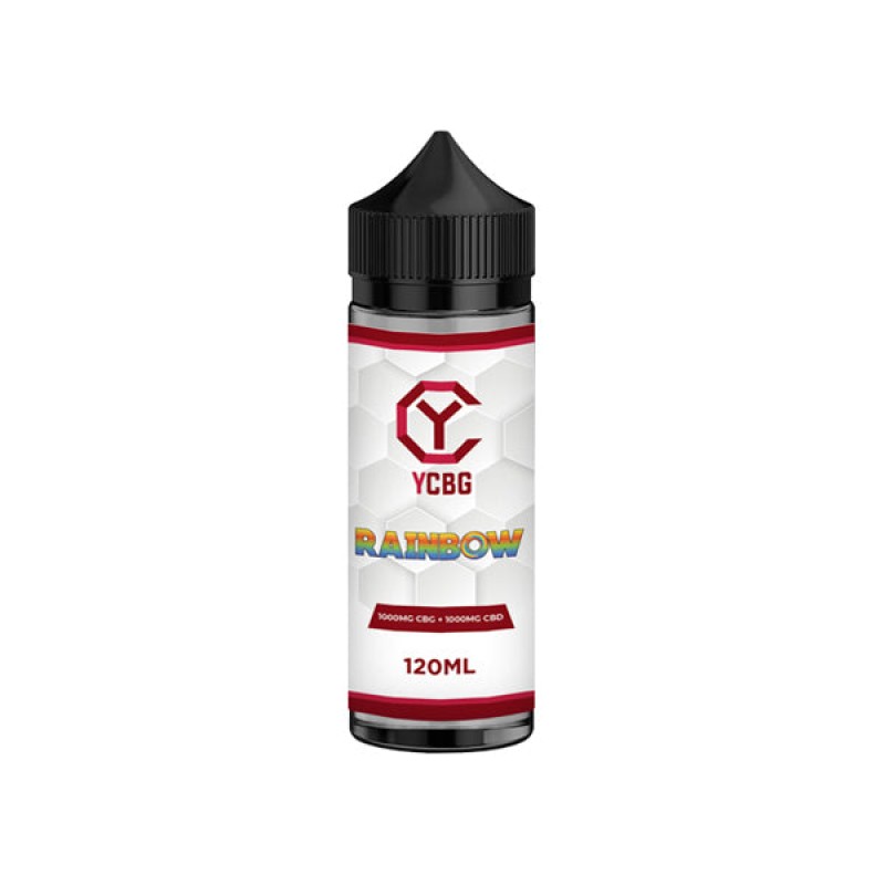 yCBG CBD+CBG Shortfill E-liquid rainbow