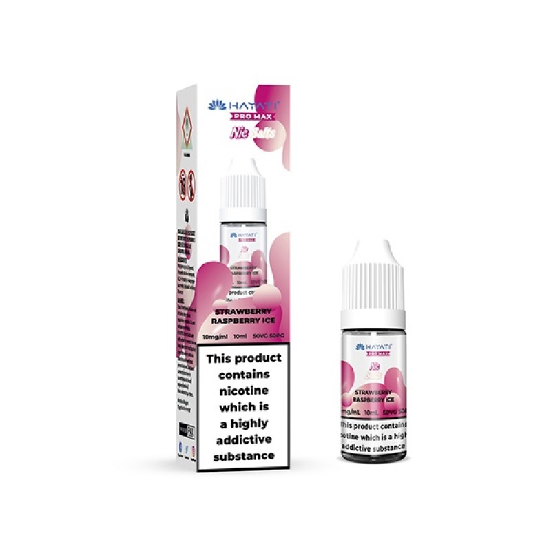Strawberry Raspberry Ice Hayati Pro Max Nicotine Slat E-liquid