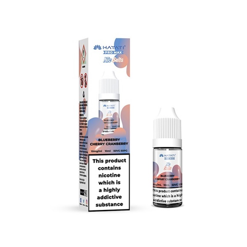Blueberry Cherry Cranberry Hayati Pro Max Nicotine Slat E-liquid