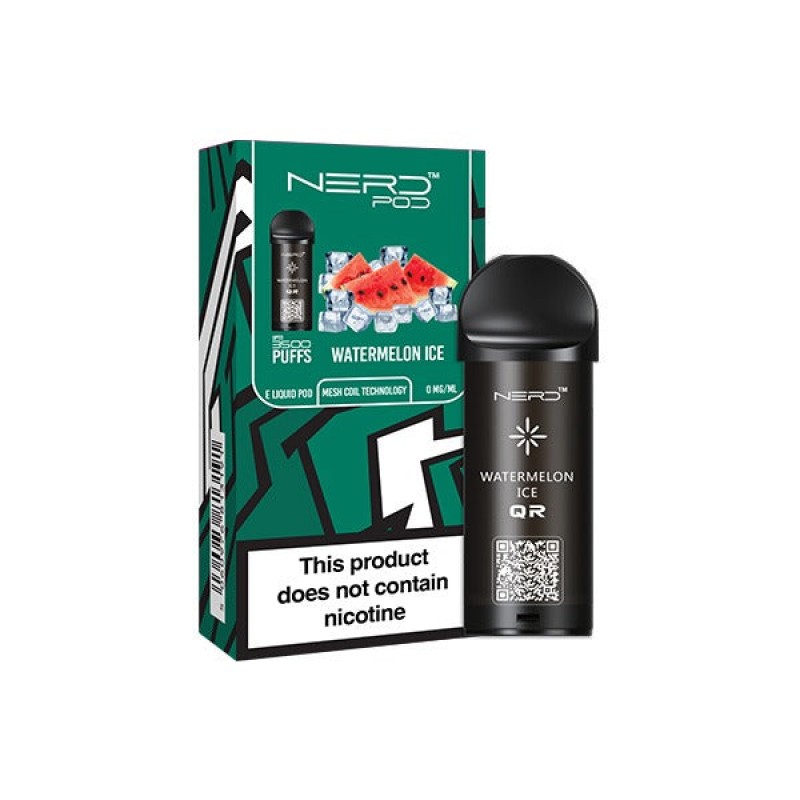 Watermelon ice Nerd Pod Prefilled Pod Cartridge