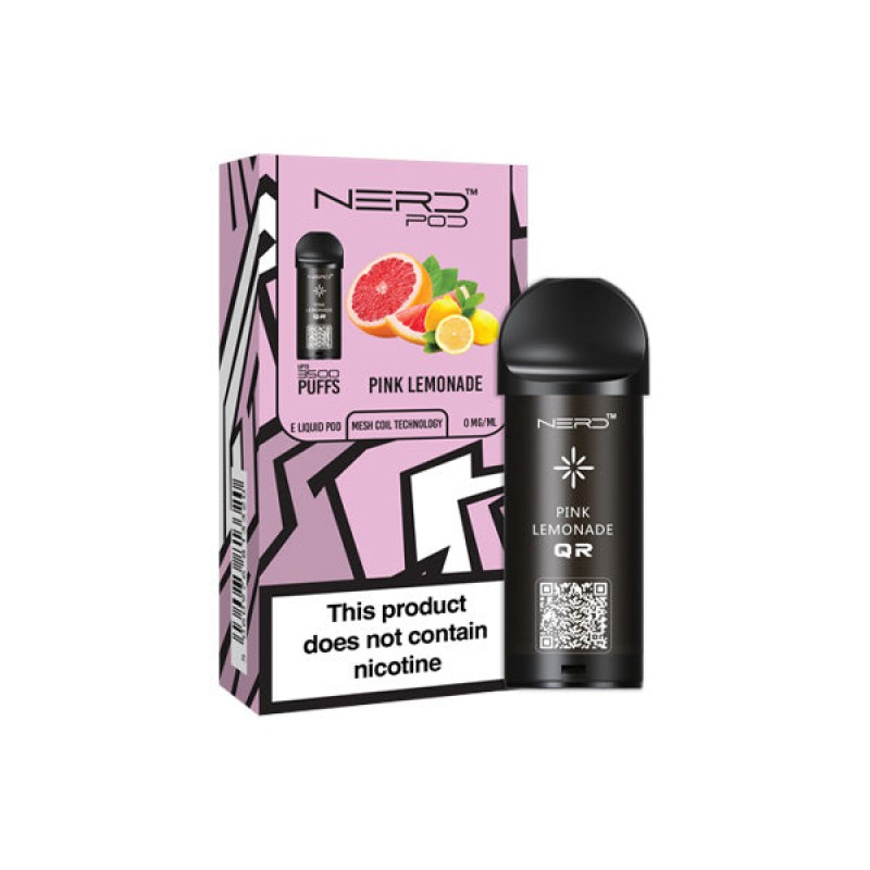 Pink Lemonade Nerd Pod Prefilled Pod Cartridge