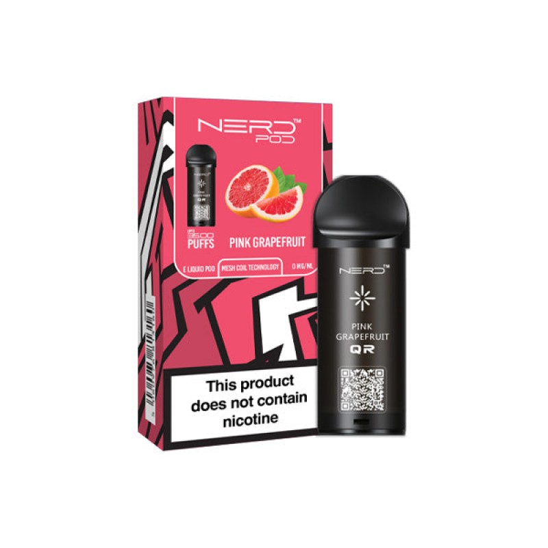 Pink Grapefruit Nerd Pod Prefilled Pod Cartridge
