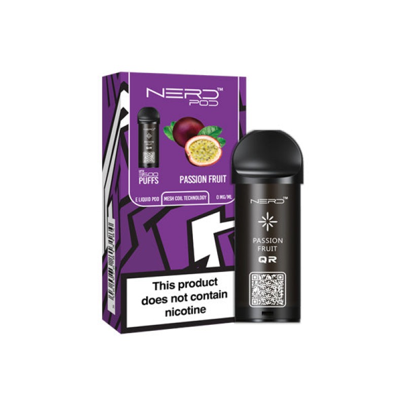 Passion Fruit Nerd Pod Prefilled Pod Cartridge