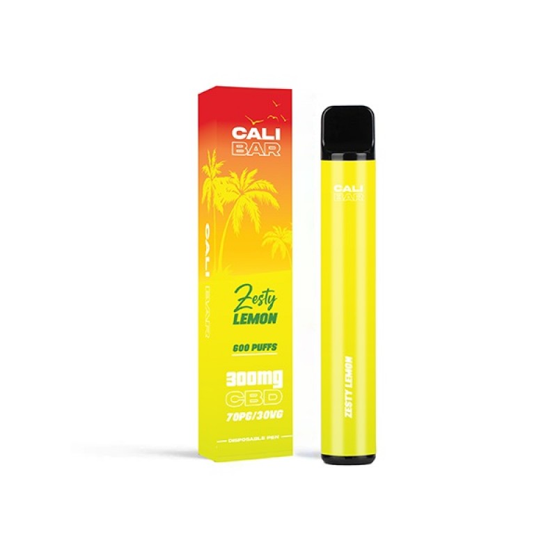 Zesty Lemon CALI BAR CBD Vape