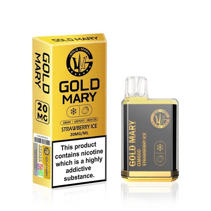 Strawberry Ice Gold Mary GM600 Disposable