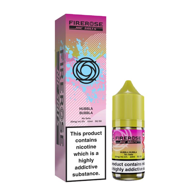 Hubba Bubba Elux Firerose 5000 Nicotine Salt E-liquid