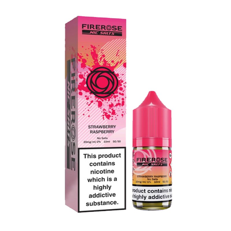 Strawberry Raspberry Elux Firerose 5000 Nicotine Salt E-liquid