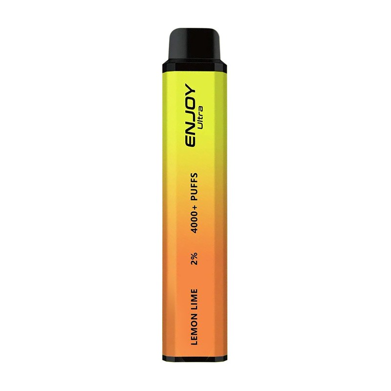 enjoy ultra 4000 puffs vape lemon lime