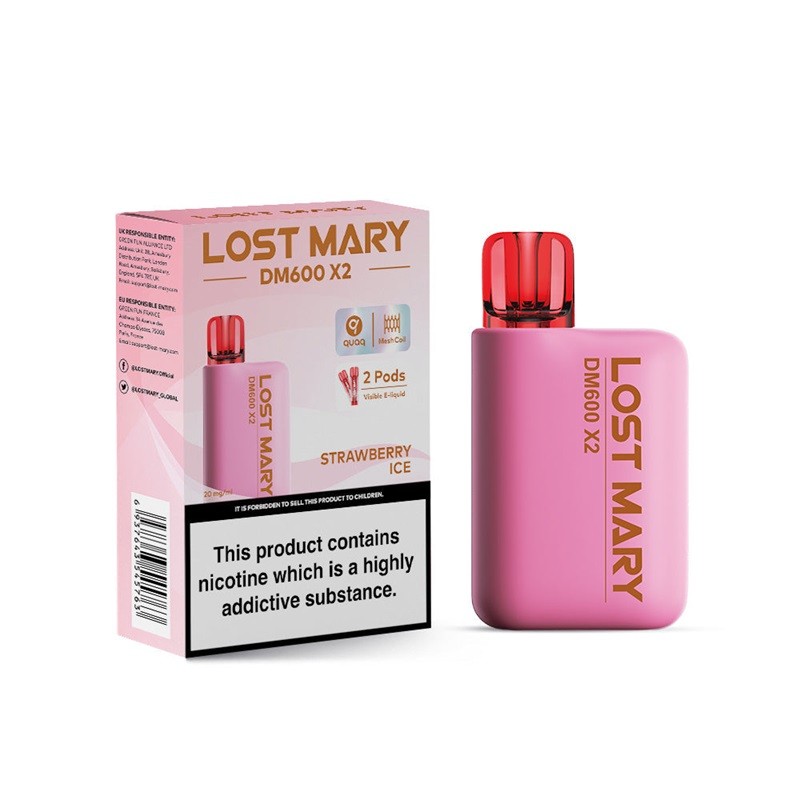 lost mary dm600 review strawberry ice