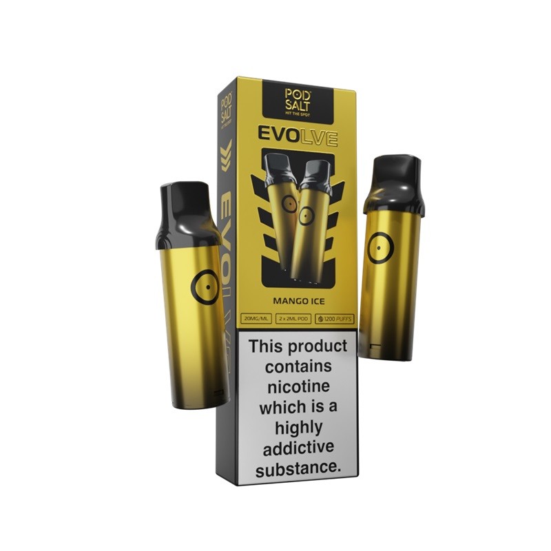 Mango Ice Pod Salt Evolve Prefilled Pod