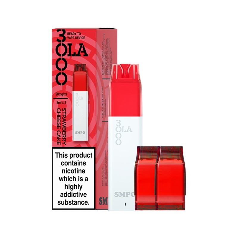Strawberry Cheese Cake SMPO Ola Prefilled Pod Kit