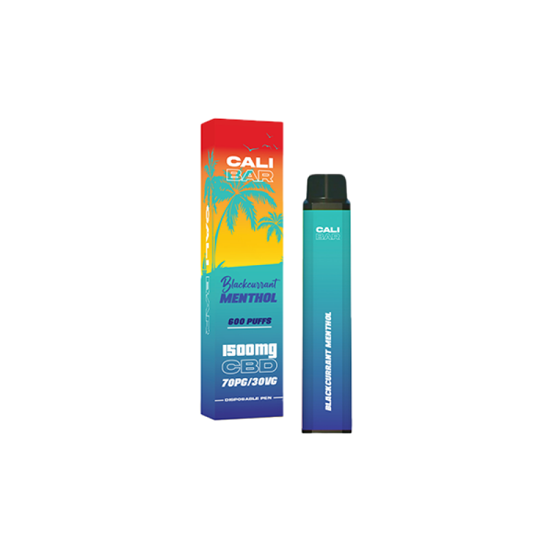 Blackcurrant Menthol Cali Co 1500mg CBD