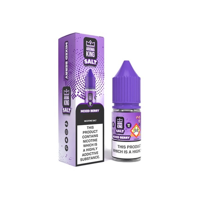 Mixed Berry Aroma King Nicotine Salt E-liquid