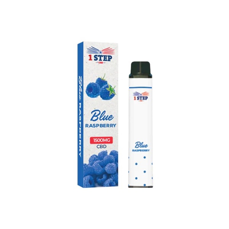 blue raspberry 1 Step CBD Broad Spectrum