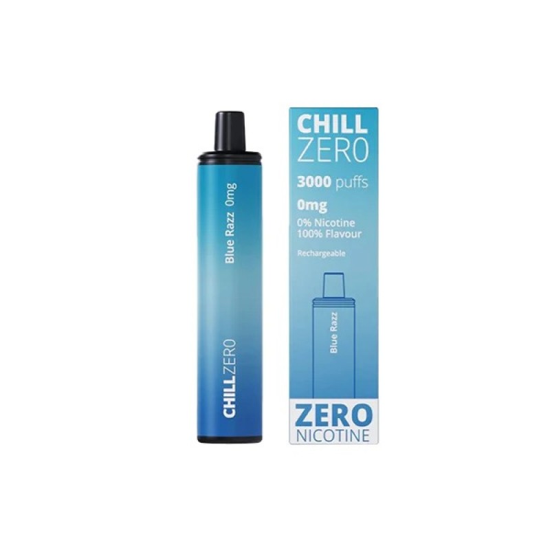 blue razz Chill Zero 3000