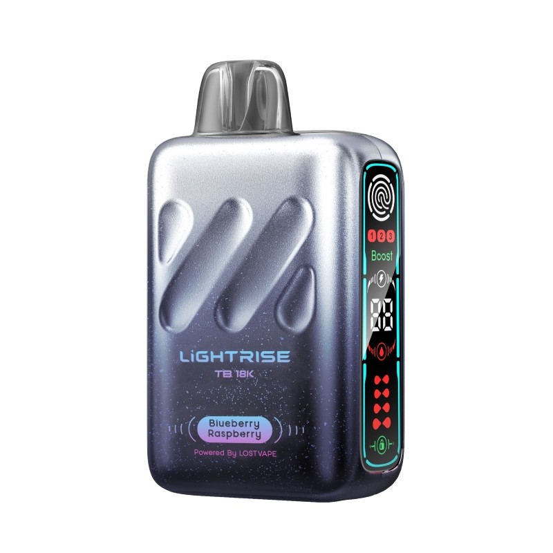 blueberry raspberry lost vape lightrise tb 18k