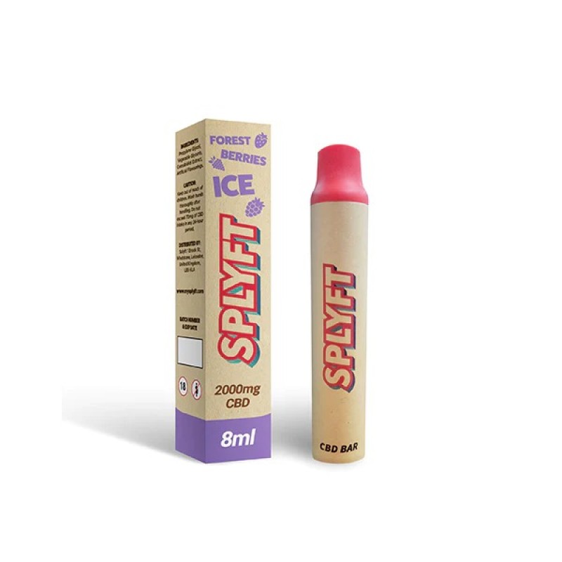 forest berries ice SPLYFT Eco Bar