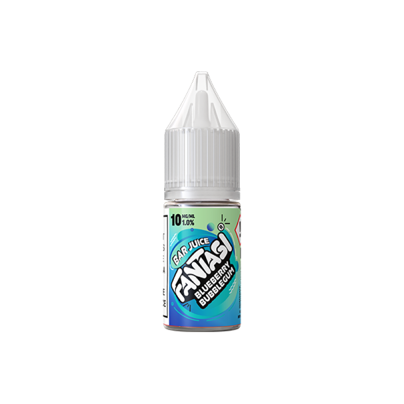 Blueberry Bubblegum ice 10mg Fantasi Bar Nicotine Salt 10ml