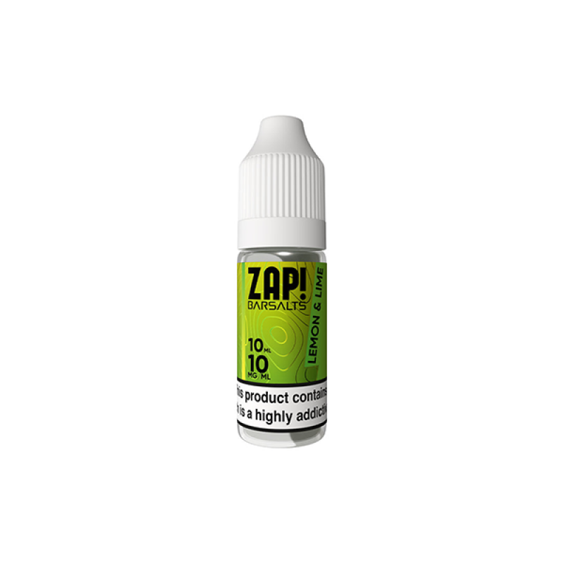 Lemon Lime 10mg ZAP Bar Salts Nic Salt