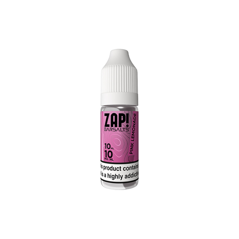 Pink Lemonade 10mg ZAP Bar Salts Nic Salt