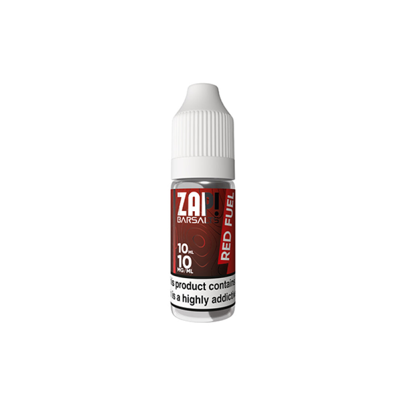 Red Fuel 10mg ZAP Bar Salts Nic Salt