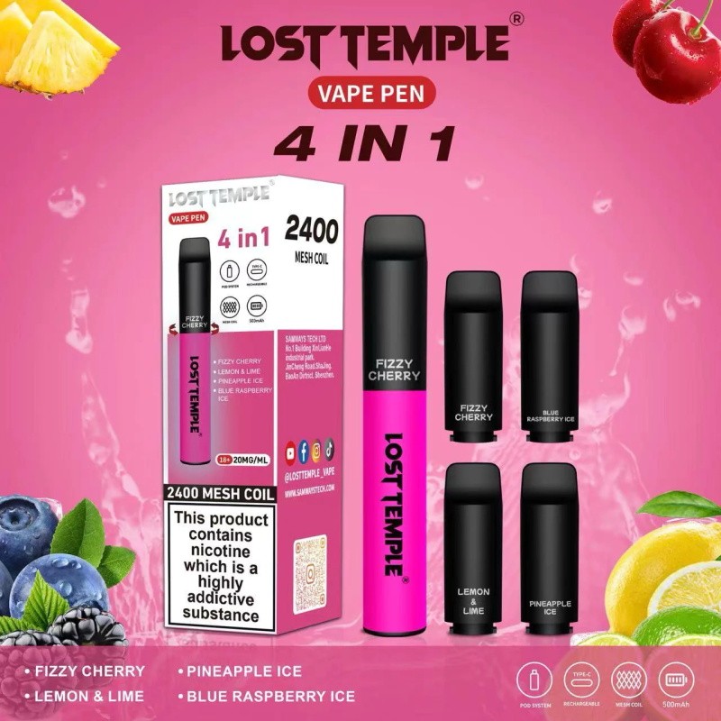Pink Edition Lost Temple 4 In 1 2400