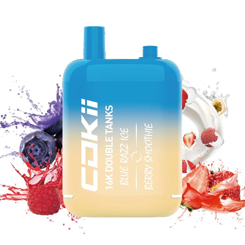 Blue Razz Ice & Berry Smoothie Cokii 16000