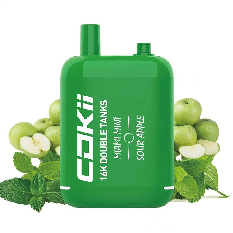 Miami Mint & Sour Apple Cokii 16000