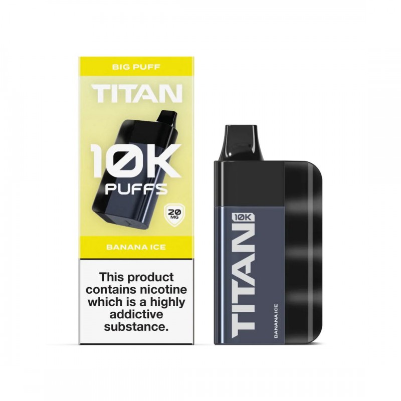 titan 10000 puff banana ice