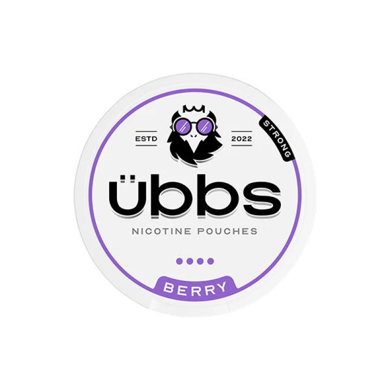 berry ubbs strong nicotine pouches