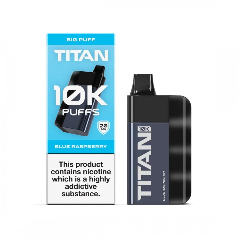 titan 10k disposable vape blue raspberry