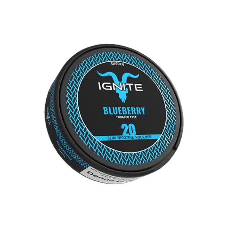 blueberry ignite slim nicotine pouches