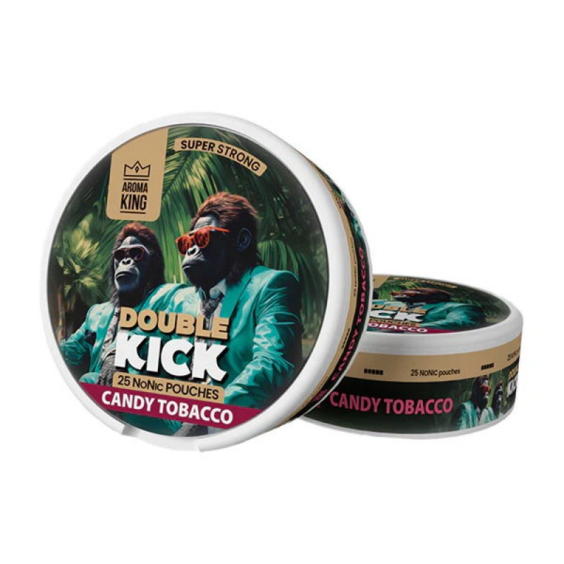candy tobacco aroma king double kick nicotine pouches