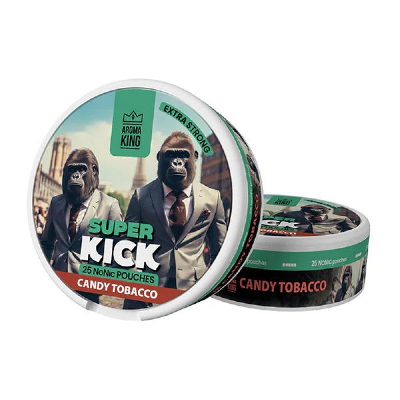 candy tobacco aroma king super kick nicotine pouches