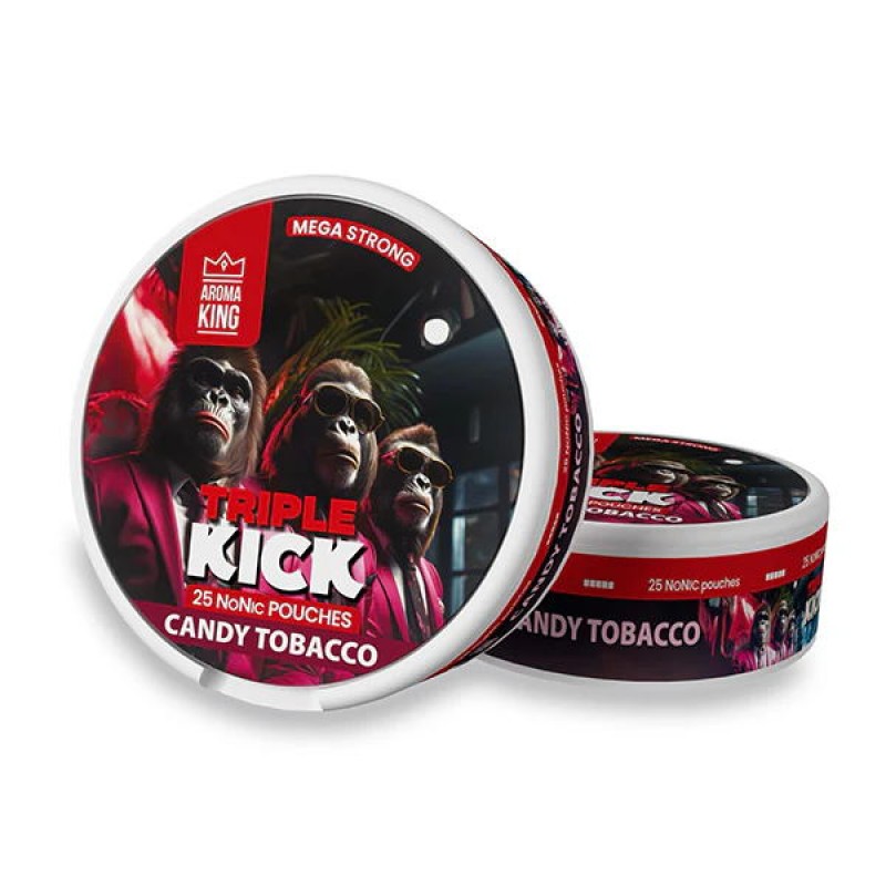 candy tobacco aroma king triple kick nicotine pouches