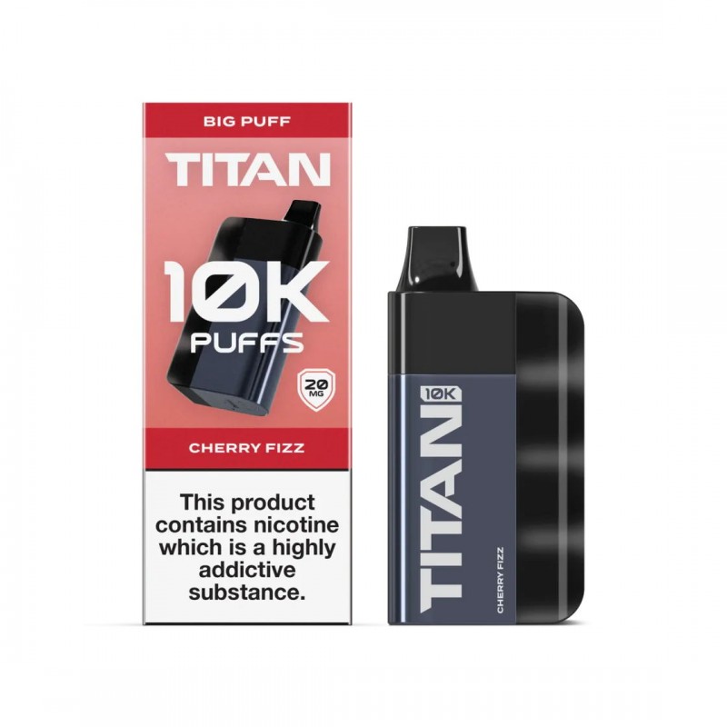 titan 10000 puffs vape cherry fizz