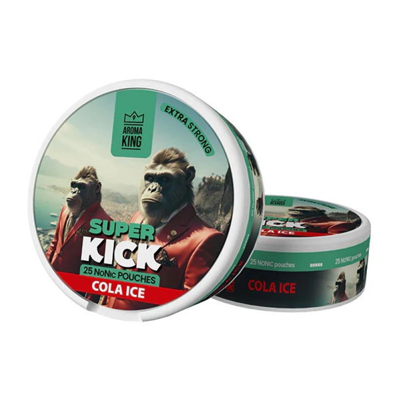cola ice aroma king super kick nicotine pouches