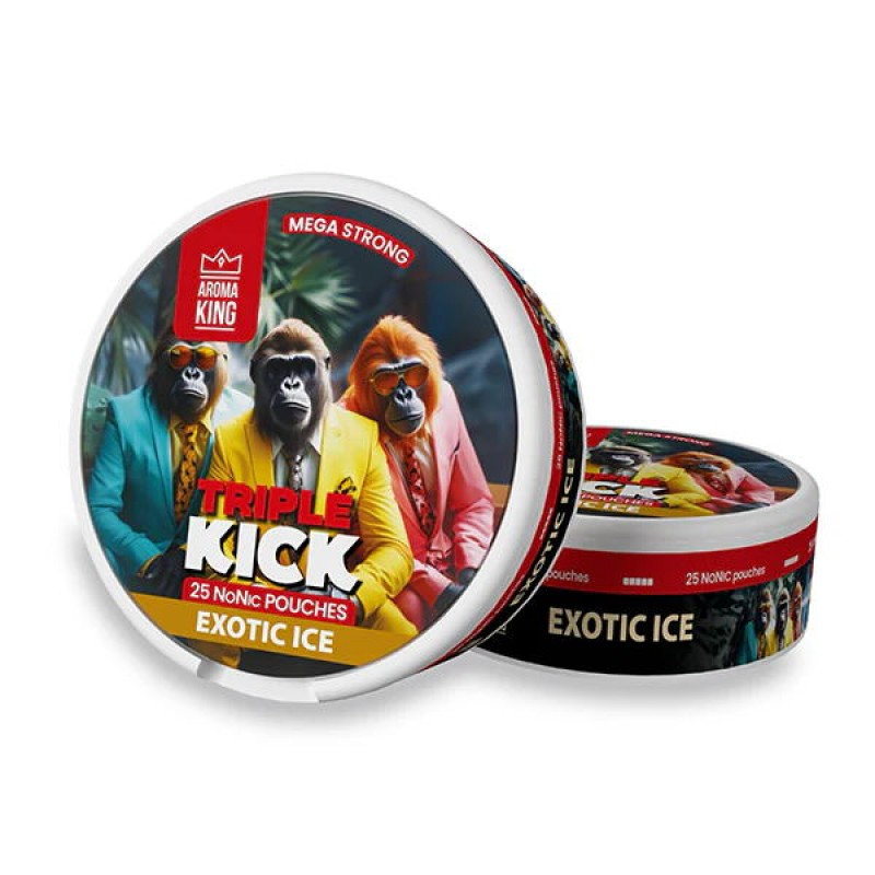 exotic ice aroma king triple kick nicotine pouches