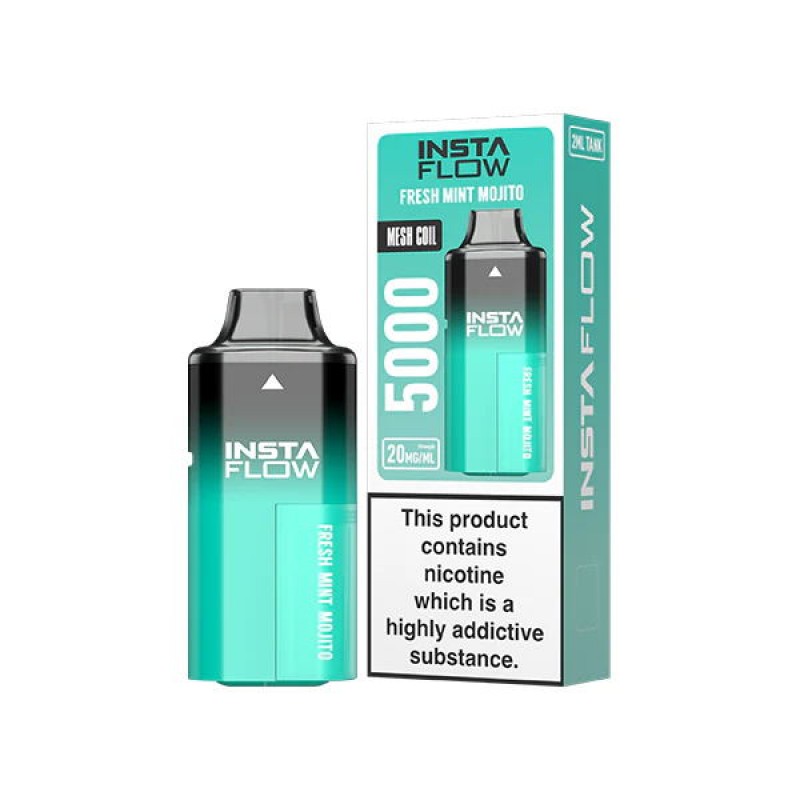 fresh mint mojito instaflow 5000 disposable vape