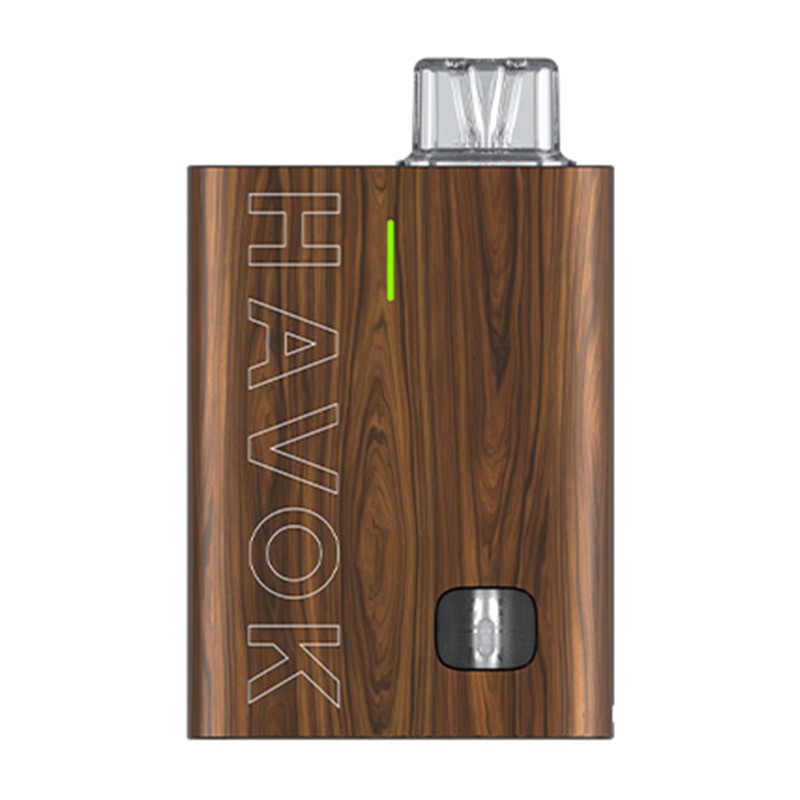 uwell havok pod kit brown wood