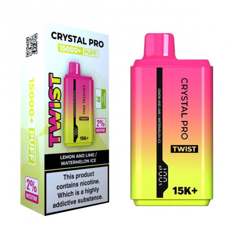 lemon and lime/watermelon ice crystal pro twist 15000