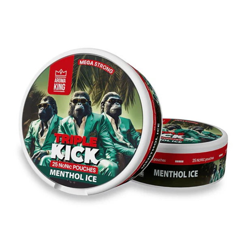 menthol ice aroma king triple kick nicotine pouches