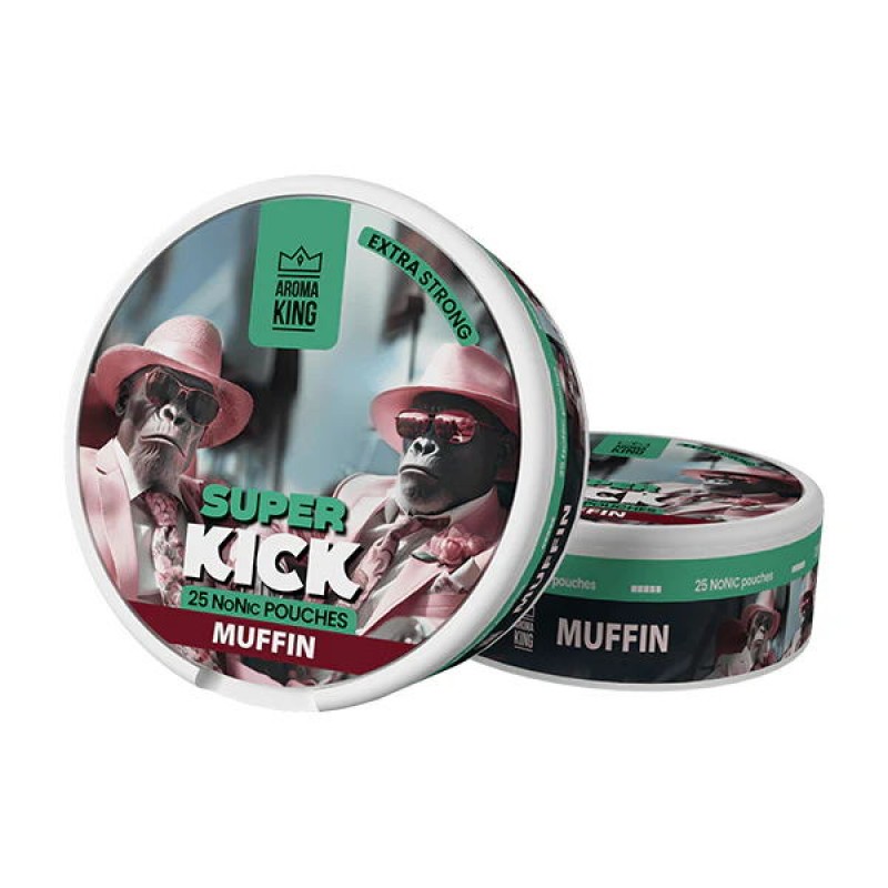 muffin aroma king super kick nicotine pouches