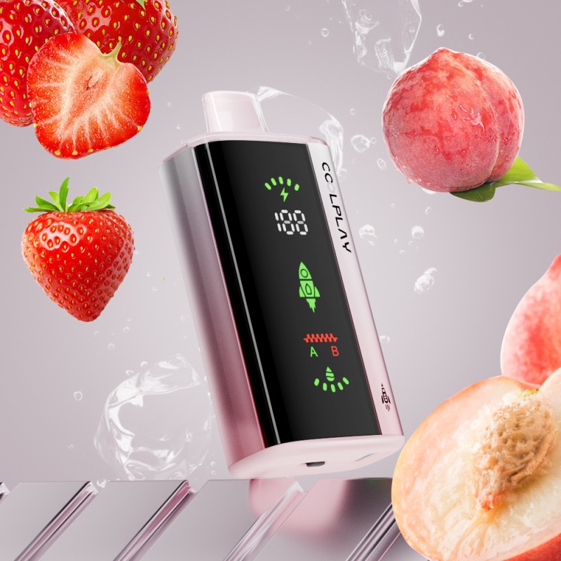 peach strawberry coolplay turbo 26000