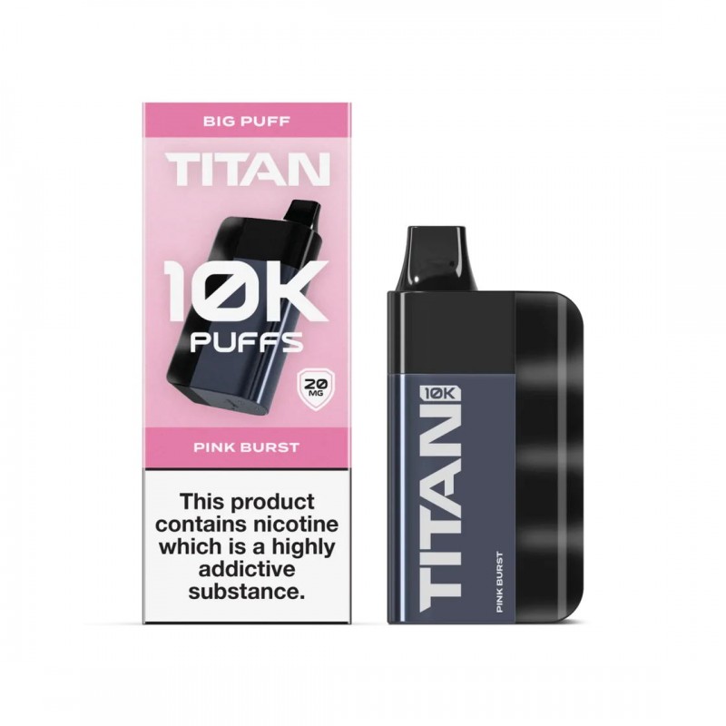 titan vape 10k pink burst