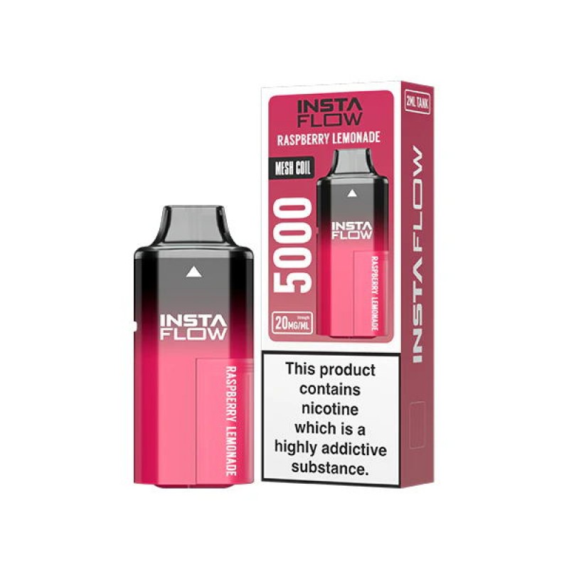 raspberry lemonade instaflow 5000 disposable vape
