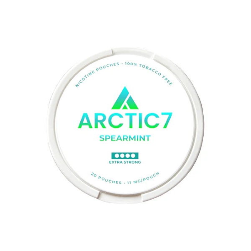 spearmint arctic7 slim nicotine pouches