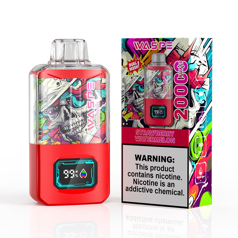 waspe 20000 disposable vape strawberry watermelon