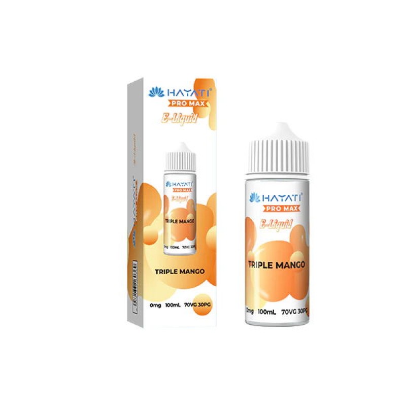 triple mango hayati pro max shortfill e liquid